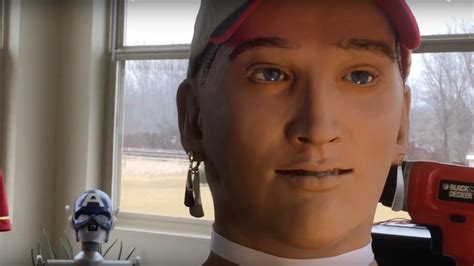 Someone Made A Terrifying Robotic Face For Their Amazon Alexa