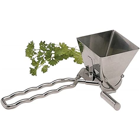 Masterclass Deluxe Rotary Stainless Steel Herb Mill