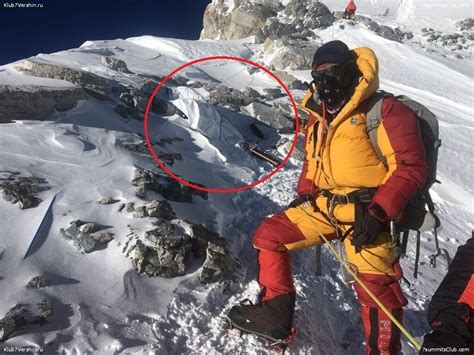Picture Showing How Our Climbers Have Covered The Body Of Marko