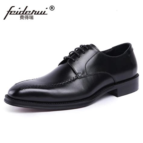Vintage Italian Designer Pointed Toe Man Handmade Shoes Luxury Genuine