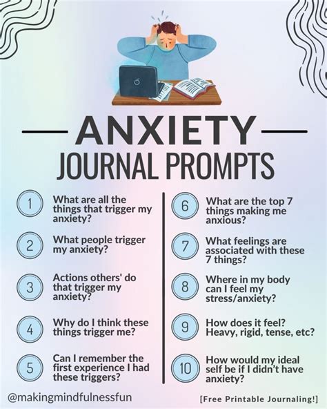 83 Journal Prompts For Anxiety Making Mindfulness Fun