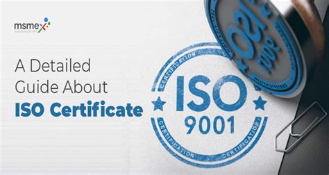 What Is Iso Certificate How To Apply Types Benefits Cost And Validity