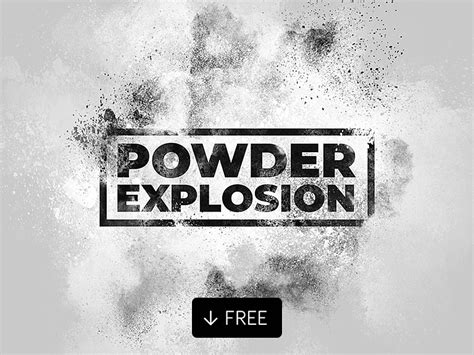 Free Powder Explosion Photoshop Action By Diego Sanchez For Medialoot