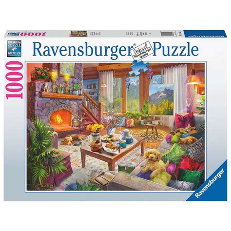 Ravensburger Cozy Cabin Puzzle 1000pcs Puzzles Canada