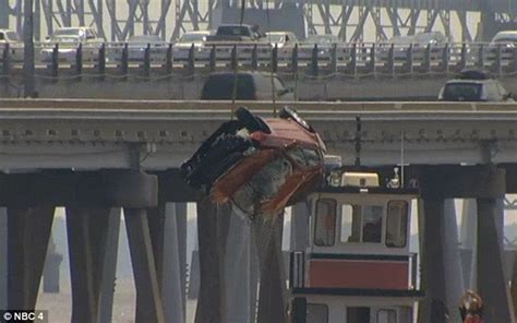 Woman Survives After Her Car Was Knocked Off Chesapeake Bay Bridge