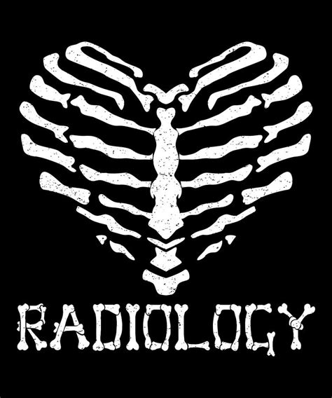 Radiology Skeleton Shirt Xray Radiologist Rad Tech T Digital Art By