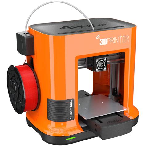 Xyzprinting Da Vinci Mini 3d Printer Orange 3fm1wxus00f Bandh