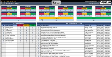 Team To Do List Template Free Task Management In Excel
