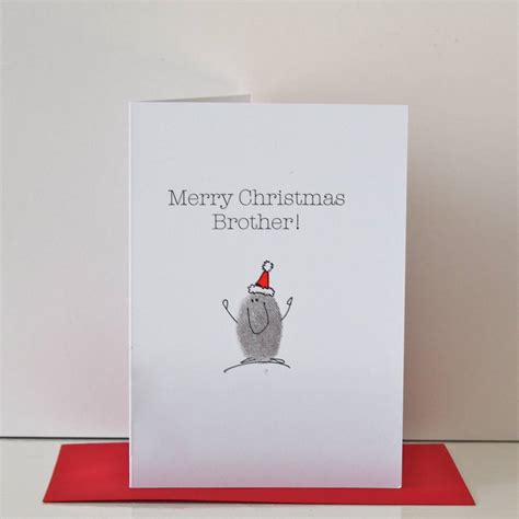 Brother Christmas Card By Adam Regester Design