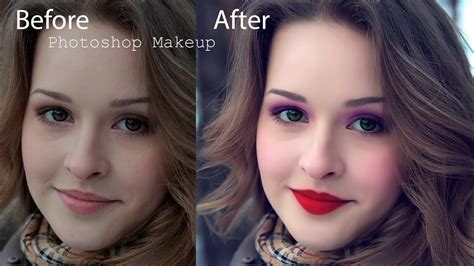 Photoshop Face Makeup 2017 Tutorial Photoshop Tutorial Face