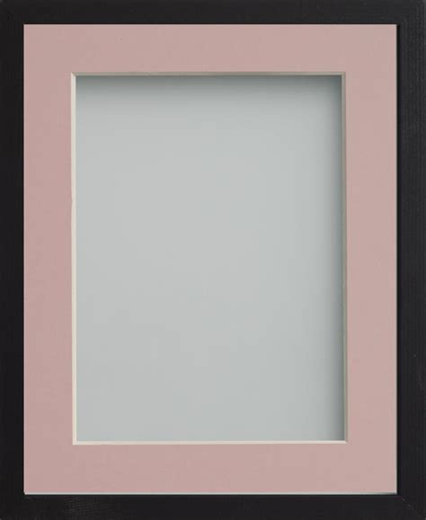 Webber Black 14x11 Frame With Pink Mount Cut For Image Size A4 1175x825