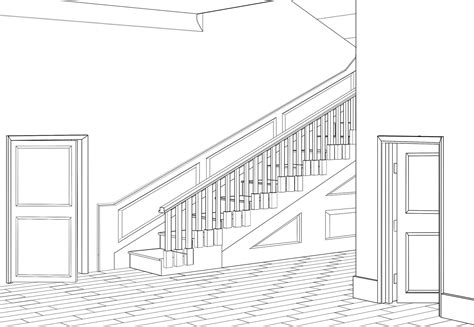 Basic Drawing 1 Examples Of 2 Point Interiors