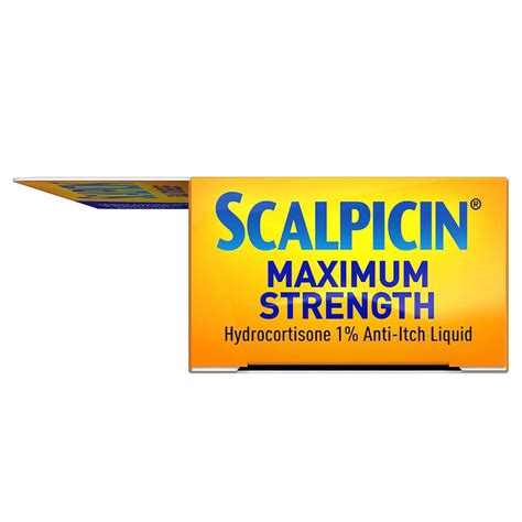 Scalpicin Uk Max Strength Scalp Itch Treatment 15 Oz — Kingdom States
