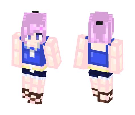Get Purple Elf Girl Minecraft Skin For Free Superminecraftskins