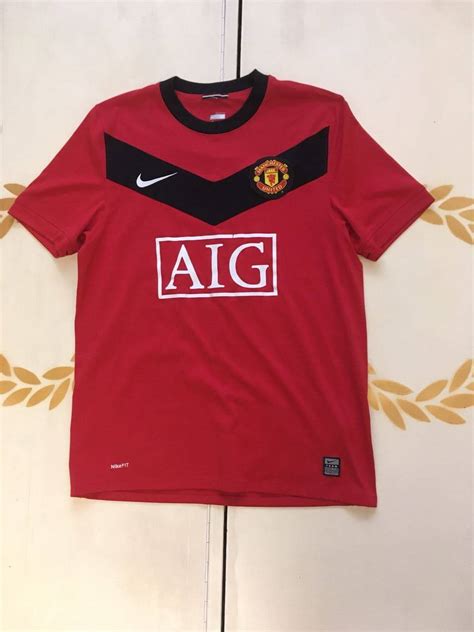 Nike Nike Manchester United Aig Home Jersey 2009 Grailed