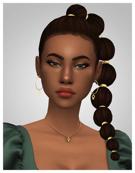 Monica Hair Aladdin The Simmer On Patreon Sims 4 Afro Hair Afro