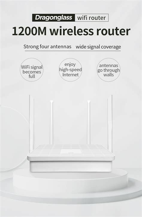 Dual Band Ac Dbi High Gain Antennas Mbps Wifi Router Wireless