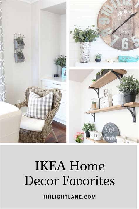Welcome to ikea, where you will always find affordable furniture, stylish home décor and innovative modern home solutions, as well as design inspiration and unique home ideas! IKEA Home Decor Favorites - 1111 Light Lane