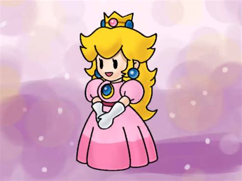 How To Draw Princess Peach 11 Steps With Pictures Wikihow