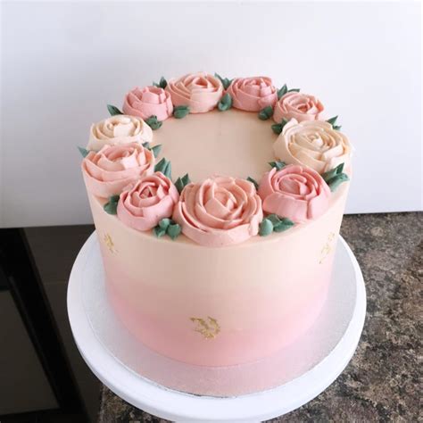 Pastel Floral Cake Design Buttercream Flower Cake Beyond Frosting