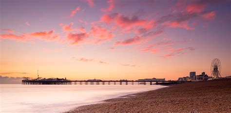 Brighton Pier At Sunset Photograph By Simon Benson Fine Art America