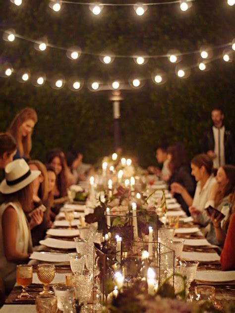Rehearsal dinner | who to invite. Fall Outdoor Dinner Party with Geri Hirsch // Dinnerware ...
