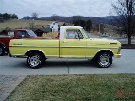 1971 Ford F 100 Sport Custom Frame Off Restored One Of The Best