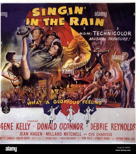 singin in the rain movie poster