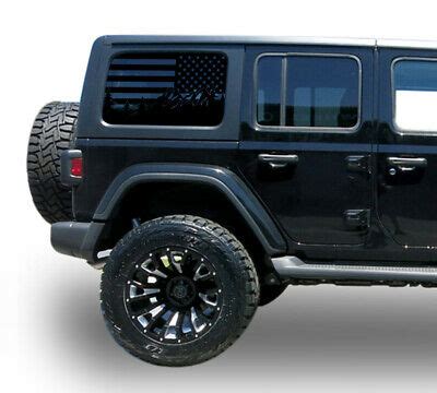 Side US american graphic flag window Sticker for Jeep ...