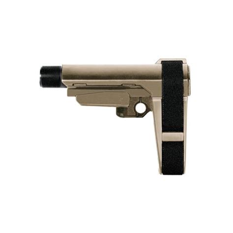 Sba3 Ar 15 Adjustable Pistol Stabilizing Brace Flat Dark Earth Sba3