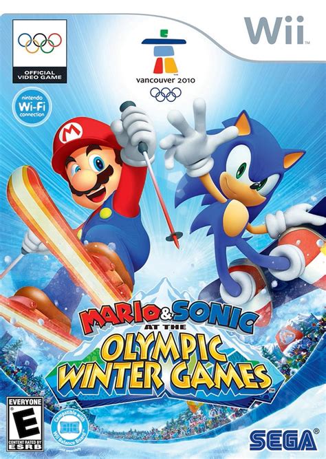 mario and sonic at the olympic winter games video game 2009 imdb