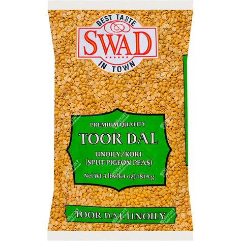 Swad Toor Dal Unoily 4 Lb