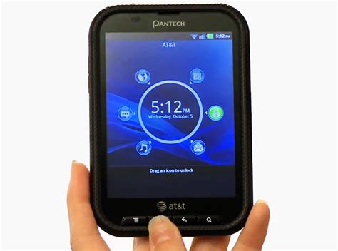 pantech pocket android smartphone