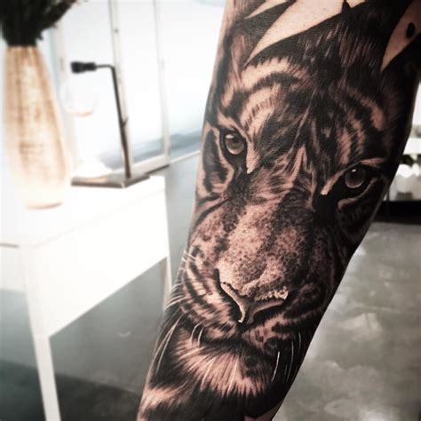 Realistic Forearm Tattoo Ideas Tiger Tattoo Designs Tiger Images