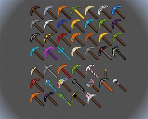 Pickcrafter Pickaxes Minecraft Project