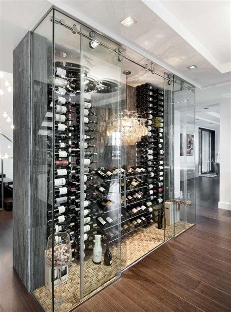 Now This Is A Wine Fridge Glass Wine Cellar Wine Cellar Design Home Wine Cellars