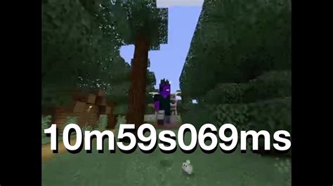 Minecraft Bedrock Speedrun 10m59s Youtube