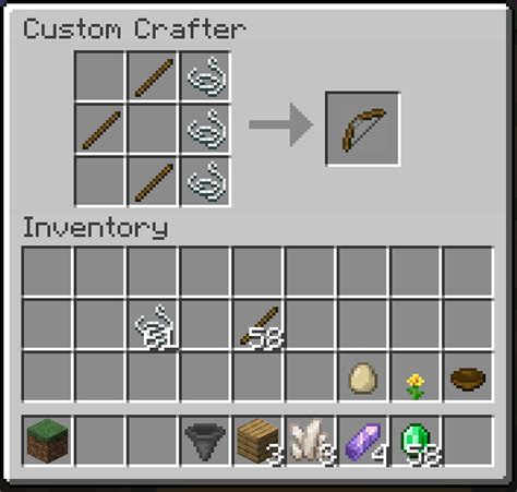 Item Database Version Control Custom Crafting Brewing Smithing And
