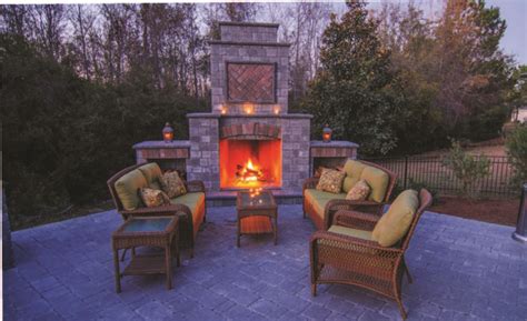 Build Your Own Paver Fireplace Outdoor Fireplace Kits Diy Patio