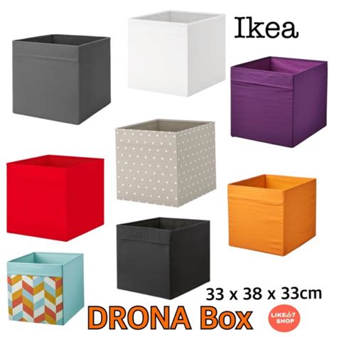 Now is the time to tackle it. IKEA DRONA Box 33x38x33 | Shopee Malaysia