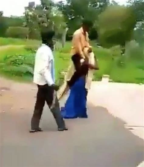 Wife Accused Of Cheating Forced To Carry Husband In Disturbing