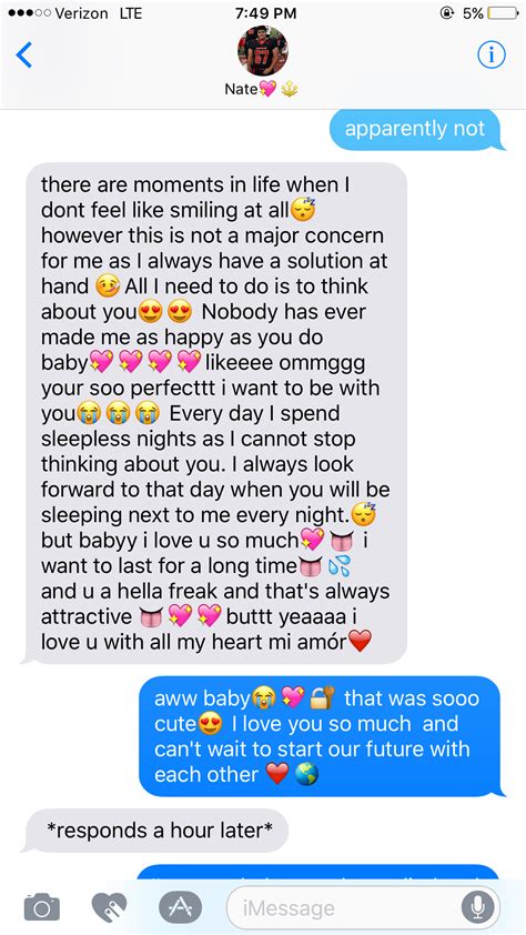 Cute Paragraphs For Him With Emojis Cute Paragraphs For