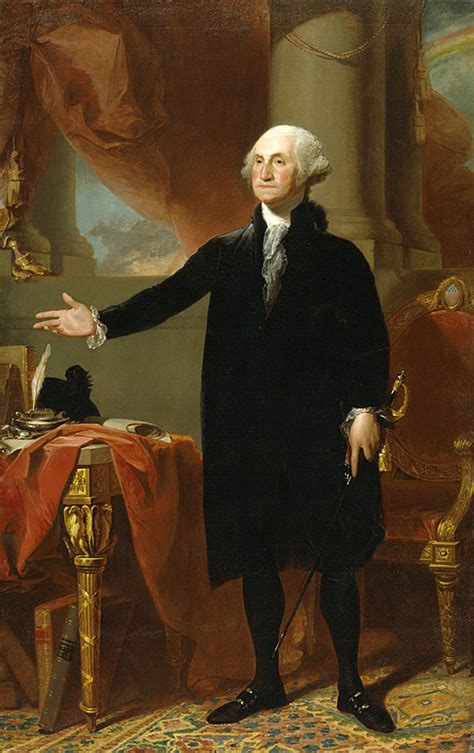 Gilbert Stuart George Washington The Lansdowne Portrait
