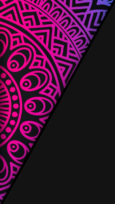 Black And Pink Iphone Wallpaper Violet Iphone Wallpaper