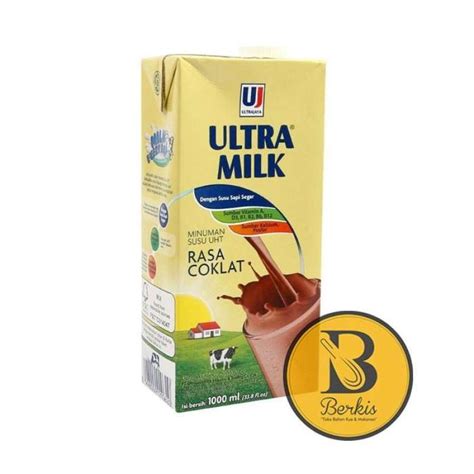 Jual Susu Uht Ultra Milk Cokelat 1 Liter Ultra Jaya Chocolate Di Seller Berkis Kab Sidoarjo