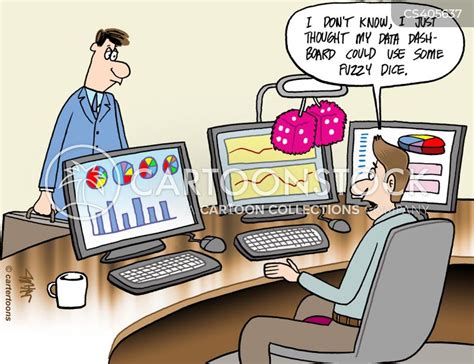 Data Dashboard Cartoons And Comics Funny Pictures From Cartoonstock