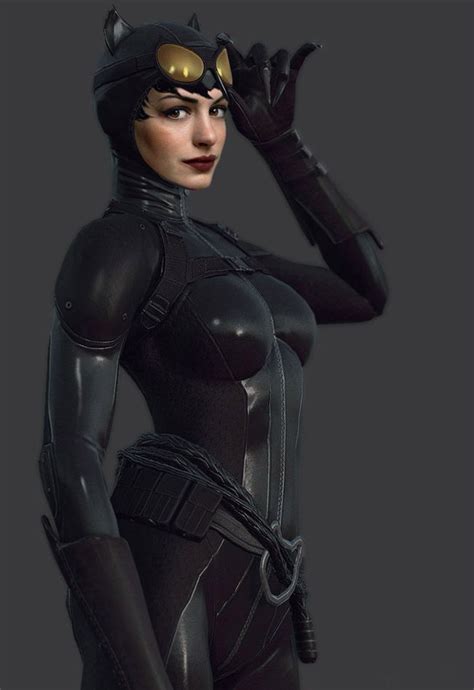 Playing catwoman, anne hathaway wanted to improve her look. Pin on Batman