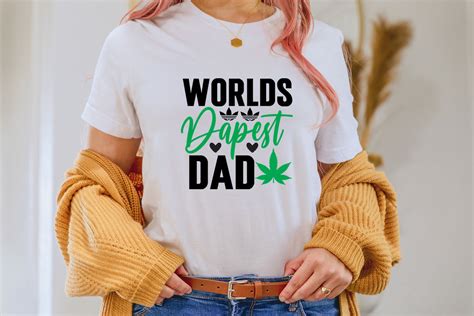 Worlds Dopest Dad Svg Cut File Graphic By Kdp Graphics Resource