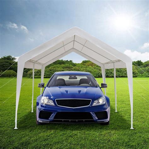 Zimtown 20x10 Carport Car Shelter Canopy Heavy Duty Portable Garage