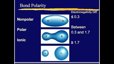 Ionic bonds, like those in table salt (nacl), are due to electrostatic in unit two, we compared atoms to puppies and electrons to. Polar & Nonpolar covalent bonds ch 6 - YouTube